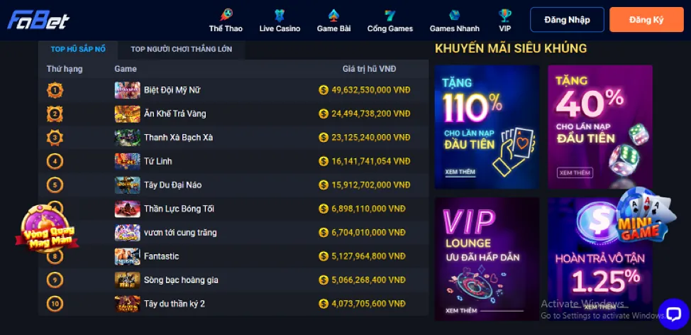 Các cấp độ thành viên VIP tại VN23